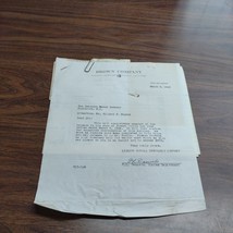 Brown Paper Company Berlin New Hampshire NH 1945 Letterhead - £7.44 GBP