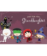 Just For You Granddaughter - Halloween Greeting Card - 25180 - $2.79