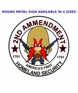 2nd Amendment Government Gun Rights Steel SIGN Yosemite Sam Bear arms v2... - £62.01 GBP+