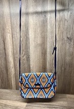 Vera Bradley Crossbody Summer Sparkle Marrakesh Beads Faux Leather Handbag - £18.97 GBP