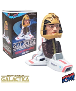 Battlestar Galactica Colonial Viper with Apollo Bobble Head - £35.39 GBP