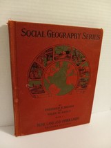 social geography series home land and other lands book 1 1937 - £6.72 GBP