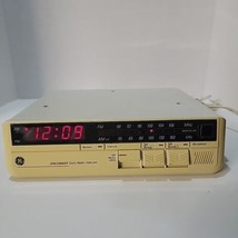 Vintage GE Spacemaker Clock Radio AM/FM w/ Intercom Model 7-4295A - Tested! - £11.00 GBP