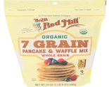 Bob&#39;S Red Mill Organic 7 Grain Pancake &amp; Waffle Mix, 24 Ounce (Pack of 1) - $12.65