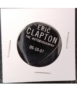 ERIC CLAPTON - 09-10-07 &quot;THE AUTOBIOGRAPHY&quot; PROMOTIONAL GUITAR PICK - $25.00