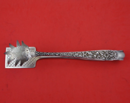 Repousse by Kirk Sterling Silver Pastry Tongs 10.15 Mark Diaper Work BC 9 1/2&quot; - £1,042.27 GBP