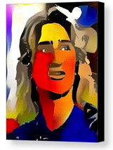 Framed Fast Times At Ridgemont High Jeff Spicoli Abstract 9X11 Print Limited Ed - £15.00 GBP