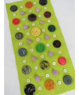 44 VINTAGE assorted buttons lot BAKELITE LUCITE 1950&#39;s 1960&#39;s - $837.66 MXN