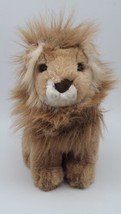 VINTAGE Gibson Greetings Plush Lion Tan Stuffed Animal Toy Lovey 10&quot; CLEAN  - £12.74 GBP