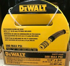 DeWalt - DWFP1450D - 50 ft. x 1/4 in. Air Hose - Yellow - £47.41 GBP