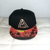 Los Angeles California Sunset Theme Unisex Adjustable Flat Bill Cap NEW - $17.99