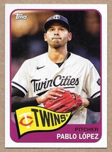 2023 Topps Archives #169 Pablo López Minnesota Twins - £1.47 GBP