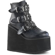 Punk New Ins Hot Platform High Heels Gothic Vampire Wedge Shoes Large 35-43 Cosp - £42.83 GBP