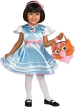 New Dora The Explorer In Wonderland Kids Costume By Rubies Children&#39;s Medium Nip - £14.28 GBP