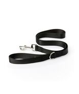 YOULY The Classic Black Webbed Nylon Dog Leash, 4 Foot - $14.84