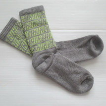 Nike Youth Performance Crew Socks - SX5815 - Gray - Size M - NEW - £5.58 GBP