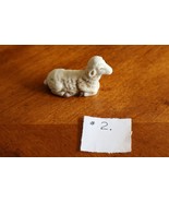 Vintage Sears Christmas Nativity 32-97889 Replacement Sheep Lamb 1.75&quot; (... - $10.00