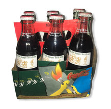 1996 Coca Cola Atlanta The Olympic Torch Relay 6 Pack Full Bottles - £18.02 GBP