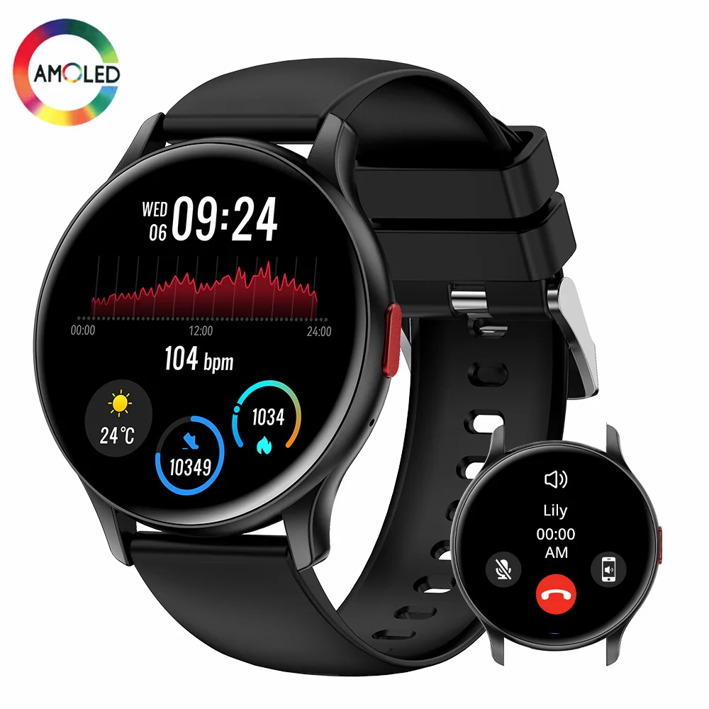 MAX11 Smart Watch 1.43 Inch AMOLED 100 Sports Modes Voice Calling Watch ... - $62.09