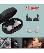 1 Box Ear Plugs Noise Cancelling Soft Reusable 3 Layer Earplug for Sleep... - $9.56 CAD