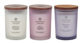 Chesapeake Bay 3 Piece Candle Set - Peace Joy Serenity  Cranberry Cashmere Thyme - £23.59 GBP