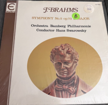 J Brahms Symphony No 2 Op 73 D Major Swarowsky Bamberg Philharmoie - £11.49 GBP