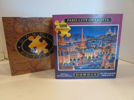 Dowdle 1000 Pc Puzzle Paris City of Lights  New LotP - $9.85