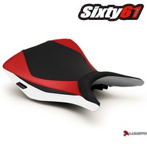 Yamaha R3 Seat Cover 2015-2020 2021 2022 Tec-Grip Luimoto Black Red White Front - £109.77 GBP