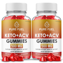 Pure Fuel Keto ACV Gummies, Purefuel Gummies Max Strength Official (2 Pack) - £51.30 GBP