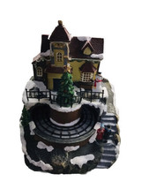 Polyresin Christmas Village 9 Inch Tall/For Decoration Only/Not Functioning. - £39.93 GBP