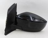 Left Driver Side Black Door Mirror Painted Cap Fits 17-19 FORD ESCAPE OE... - $215.99