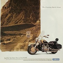 Vtg 1990&#39;s Yamaha Royal Star Tour Classic Motorcycle Magazine Print Ad 8... - £5.29 GBP