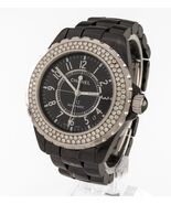 Chanel Ceramic Automatic Watch Diamond Bezel 38 mm H0950 - $6,612.41