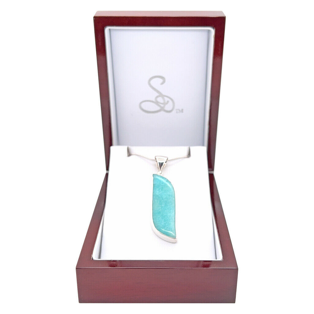 Starborn Amazonite Pendant Necklace (20") Green Item image 3