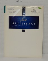 Vintage Hanes Resilience Pantyhose Control Top Enhanced Toe Size AB Clas... - $466.73 MXN