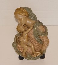 Made in Italy; Mesmerizing Wall Plaque of Madonna and Child  - £56.54 GBP