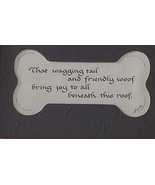VINTAGE,1991, 6 X 8 WOODEN FRAMED, THAT WAGGING TAIL, MATTED PRINT, WALL... - €25,77 EUR