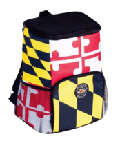 Maryland Flag Cooler Insulated Backpack NEW Fast Free Ship - £28.51 GBP