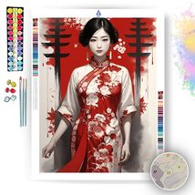 Elegance in Cheongsam - Paint by Numbers - £23.90 GBP+