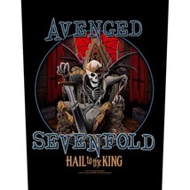 Avenged Sevenfold Hail King 2015 - Giant Back Patch 36 X 29 Cms Official A7X - £9.35 GBP