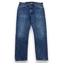 POLO Ralph Lauren Jeans Dark Blue Red Line Denim 300 Cortlandt Fits 38x32 PRL - £31.37 GBP