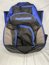 DeMarini Voodoo Baseball/Softball Bat/Equipment Backpack Bag Blue Black ... - $29.70