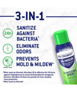 Microban 24 Hr Sanitizing Spray, Kills 99.9% Bacteria, Fresh Scent, 15oz... - £21.88 GBP