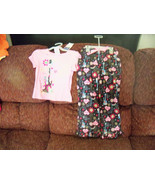 Sleepwear 2PC Love Pink Guitar Pajama&#39;s Size 4/5 Girl&#39;s NEW - £13.38 GBP