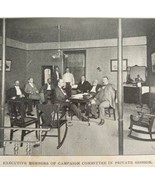 Executive Campaign Members 1900 Print New Declaration History Struggle D... - $41.35 CAD