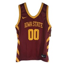 Iowa State Womens Basketball Jersey Medium Cyclones Maroon 00 - £13.86 GBP