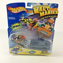 Hot Wheels Motorized Kart Maniax Stunt Punks Spinner Vintage 2001 Mattel... - $29.65
