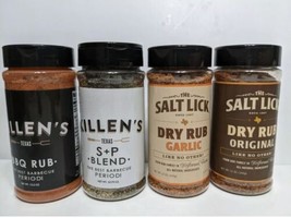 TEXAS BBQ Seasoning Gift Set - Salt Lick, Killen&#39;s Rub - 4 Pack Set - £54.47 GBP