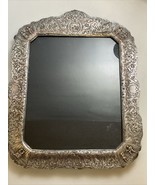 Dutch Silverplate &amp; Copper Repousse Picture Frame #937 Holds 8”X10 Photo... - $277.15