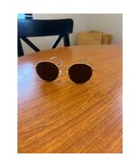SOJOS Round Sunglasses Gold Frame Dark Lenses UV400 CE SJ1014 - $12.47